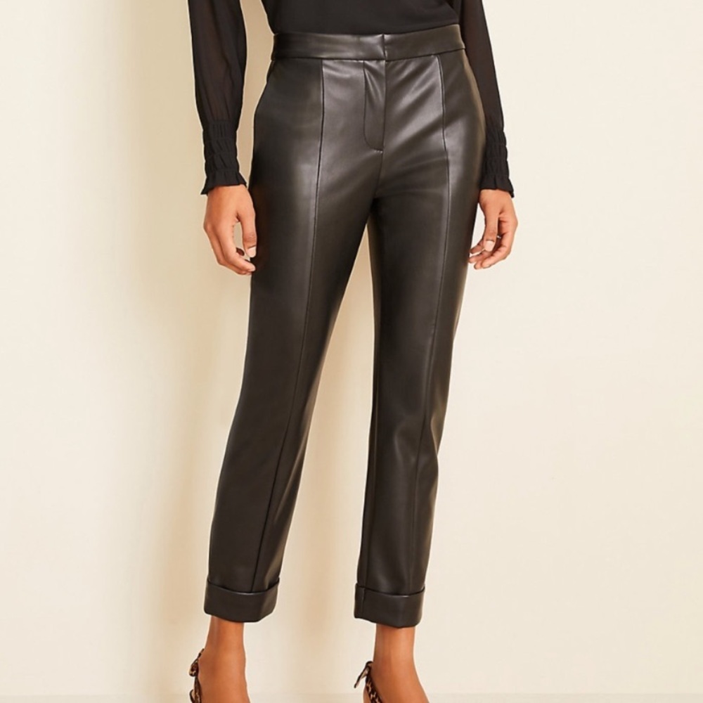 Ann Taylor NWT Patent Leather pants